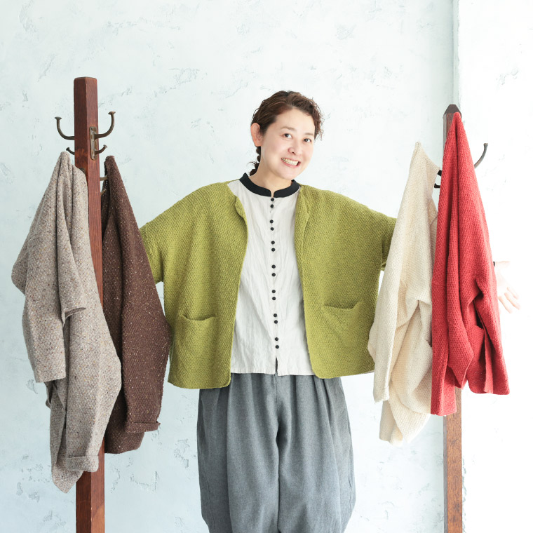 ミックスナッツなカーデのわがまま別注ドライフルーツカーディガン