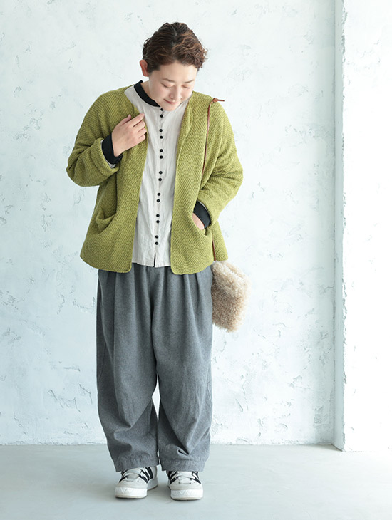 店長のミックスナッツの新作を使ったわがままコーデ