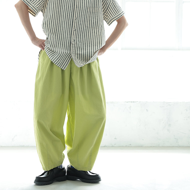 店長がつくった、暑がりな私のライムなパンツ