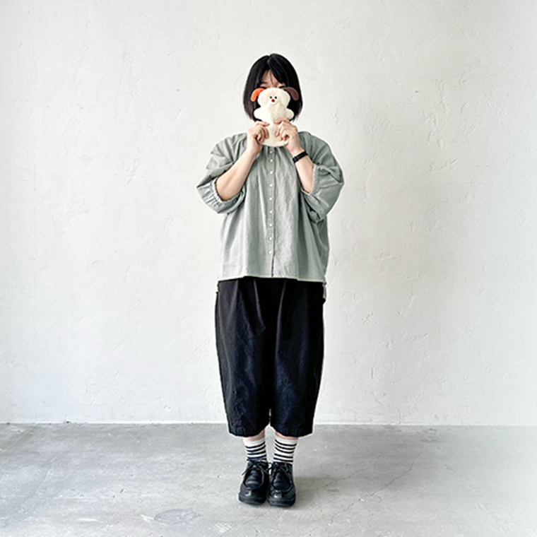 身長158cmでMサイズ着用のイメージ